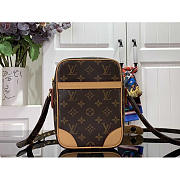 Louis Vuitton LV Danube Crossbody Bag Monogram 15x21x5cm - 1