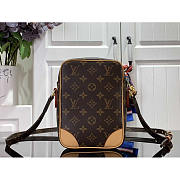 Louis Vuitton LV Danube Crossbody Bag Monogram 15x21x5cm - 2