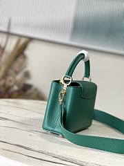 Louis Vuitton LV Mini Capucines Dark Green 21 x 14 x 8 cm - 3