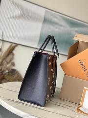 Louis Vuitton LV OnTheGo MM Black Beige 35 x 27 x 14 cm - 4