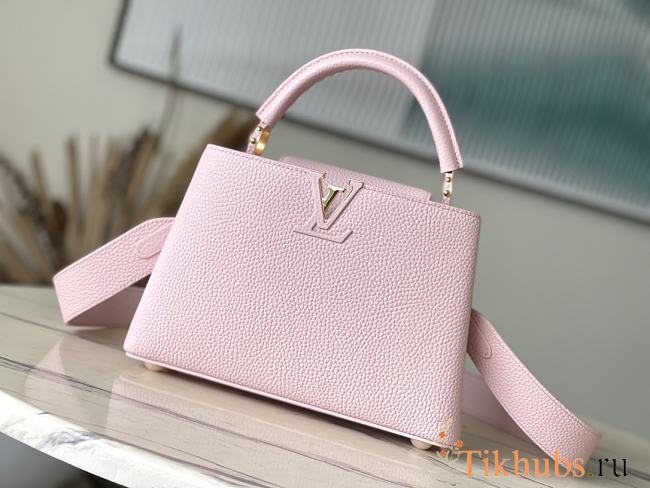 Louis Vuitton LV BB Capucines Pink 27cm - 1