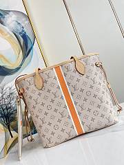 Louis Vuitton LV Neverfull MM Beige Yellow 31x28x14cm - 5