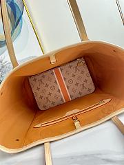 Louis Vuitton LV Neverfull MM Beige Yellow 31x28x14cm - 3