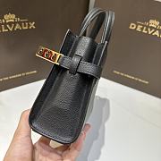 Delvaux Black Crush Bag 19x7x15cm - 4