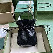 Gucci Blondie Mini Bucket Bag Black 15x19x8cm - 3