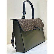 Louis Vuitton LV Robusto Briefcase Taiga Brown Green 40x34x10cm - 4