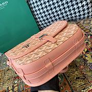 Goyard Small Belvedere Bag Pink 21x17x7cm - 4