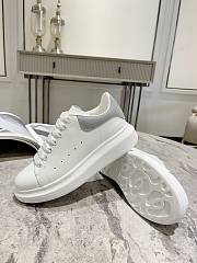 Alexander McQueen Grey White Sneakers - 5