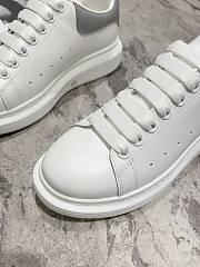 Alexander McQueen Grey White Sneakers - 4