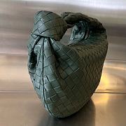 Bottega Veneta Teen Jodie Tote Green 36x21x13cm - 5