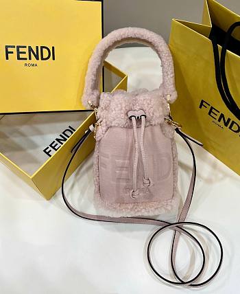 Fendi Mon Tresor Pink Bag 20x15x13cm