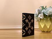 Louis Vuitton LV Passport Cover Black Beige 10 x 14 x 2.5 cm - 3