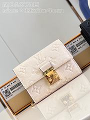 Louis Vuitton LV Métis Compact Wallet White 11.5 x 8.5 x 4 cm - 1