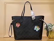 Louis Vuitton LV x YK Neverfull MM Black 31 x 28 x 14 cm - 3