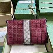 Gucci Mini GG Canvas Pouch 26x20x6cm - 3