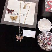 Gucci Butterfly Necklace - 2