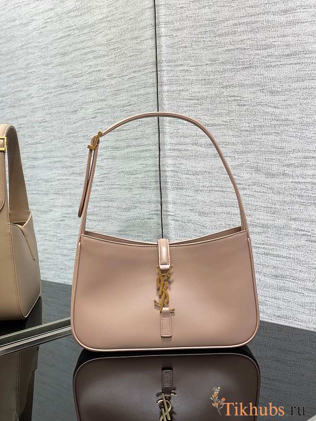 YSL LE 5 À 7 Smooth Leather Rosy Sand 23x16x6.5cm - 1