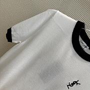 YSL T-shirt White - 3