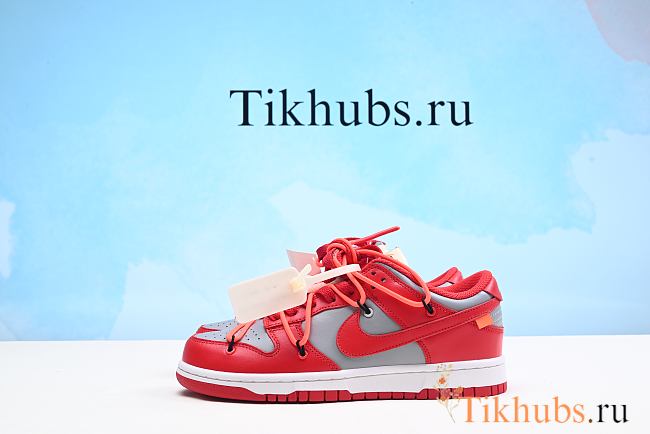 Nike Dunk Off White Red - 1