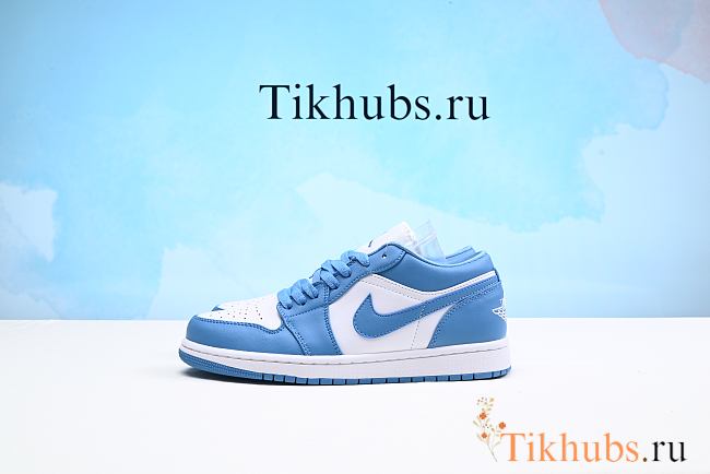 Nike Air Jordan 1 Low UNC University Blue White - 1