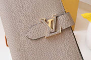 Louis Vuitton LV Vertical Wallet Galet Beige 19.5x10cm - 3