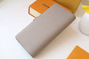 Louis Vuitton LV Vertical Wallet Galet Beige 19.5x10cm - 2