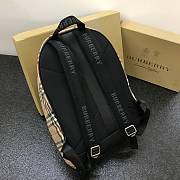 Burberry Check-print Backpack 30x14x42cm - 5