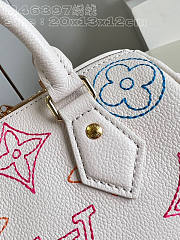 Louis Vuitton LV Speedy Bandouliere 20 White 20.5x13.5x12cm - 6