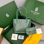 Goyard Mini Anjou Tote Green Bag 20x20x10cm - 1