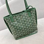 Goyard Mini Anjou Tote Green Bag 20x20x10cm - 2