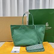 Goyard Anjou PM Bag Tan Green 47x28x15cm - 5