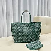 Goyard Anjou PM Bag Tan Green 47x28x15cm - 3