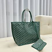 Goyard Anjou PM Bag Tan Green 47x28x15cm - 2