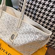 Goyard Anjou PM Bag Tan White 47x28x15cm - 4