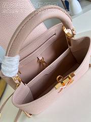 Louis Vuitton LV Capucines BB Milky Way Pink 27 x 18 x 9cm - 4