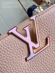 Louis Vuitton LV Capucines BB Milky Way Pink 27 x 18 x 9cm - 3