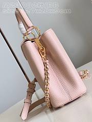 Louis Vuitton LV Capucines BB Milky Way Pink 27 x 18 x 9cm - 2