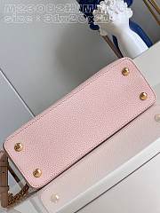 Louis Vuitton LV Capucines MM Milky Way Pink 31.5x20x11cm - 6