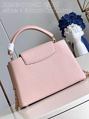 Louis Vuitton LV Capucines MM Milky Way Pink 31.5x20x11cm - 3