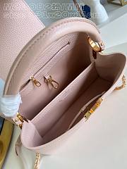 Louis Vuitton LV Capucines MM Milky Way Pink 31.5x20x11cm - 2