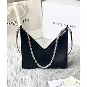 Givenchy Small Cut Out Black Bag With Chain 27x27x6cm - 3