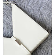 Givenchy Small Cut Out White Bag With Chain 27x27x6cm - 4