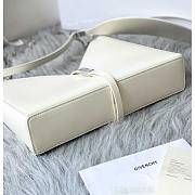 Givenchy Small Cut Out White Bag With Chain 27x27x6cm - 3