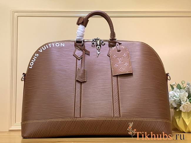 Louis Vuitton LV Alma Travel GM Cognac 64 x 42 x 22 cm - 1