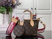 Louis Vuitton LV Neverfull BB Peony Pink 24x9x14cm - 1