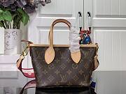 Louis Vuitton LV Neverfull BB Peony Pink 24x9x14cm - 6