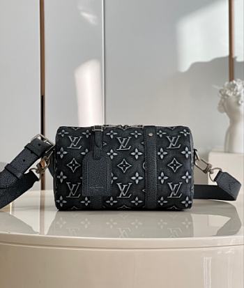 Louis Vuitton LV City Keepall Grey Charcoal 27 x 17 x 13 cm