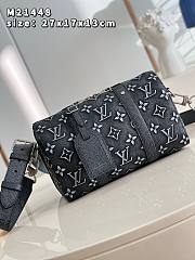 Louis Vuitton LV City Keepall Grey Charcoal 27 x 17 x 13 cm - 3