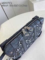 Louis Vuitton LV Soft Trunk Grey Charcoal 22.5 x 14 x 5 cm - 3