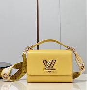 Louis Vuitton LV Twist MM Plume Yellow 23 x 17 x 9.5 cm - 1
